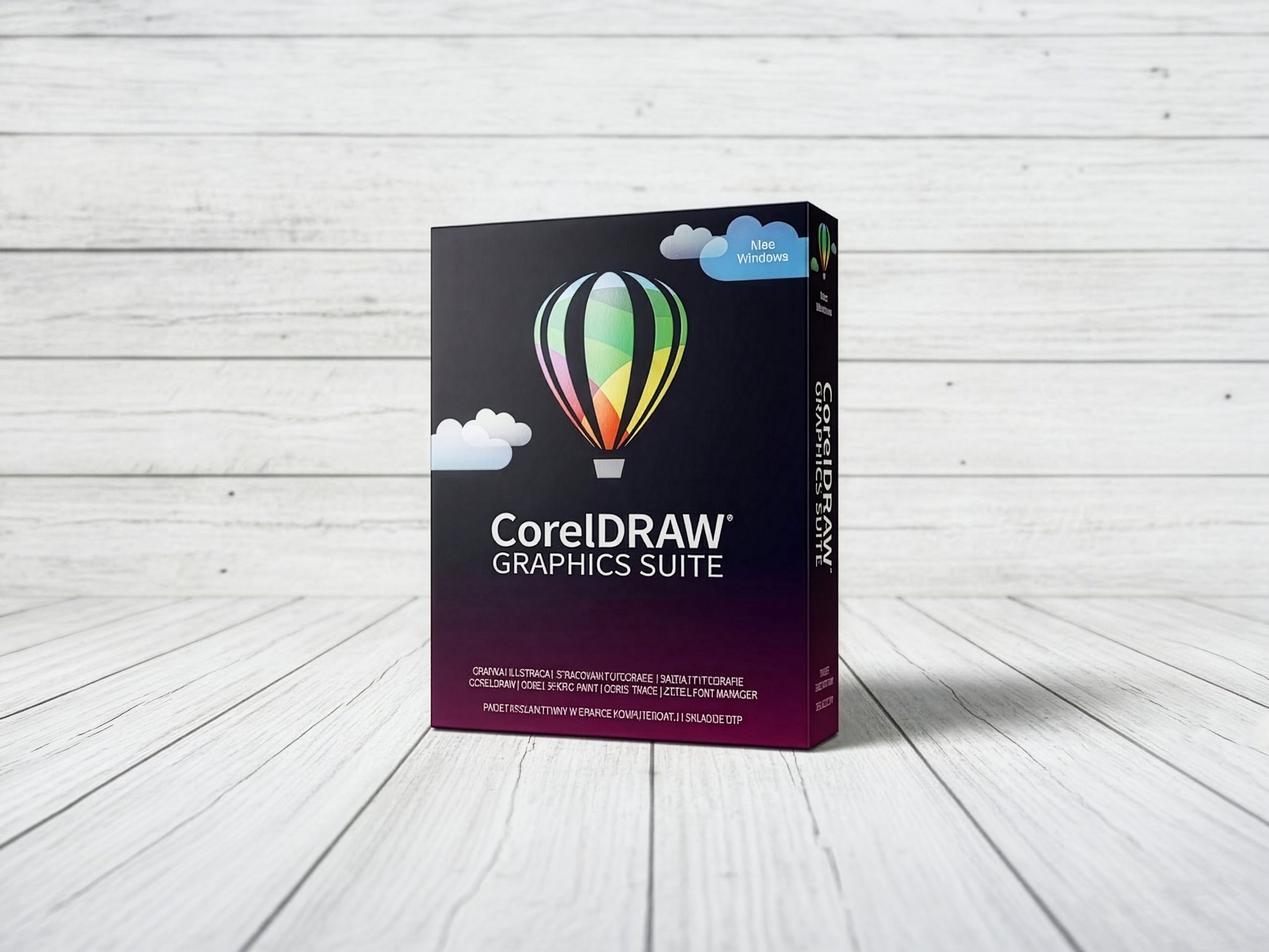 Softwware de disñeo grafico profesional corel draw graphic suite