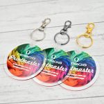llaveros personalizados marca omega printmaster merchandising creativo