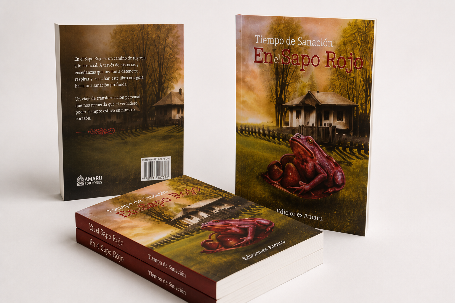 Libro El Sapo Rojo impreso por Imprenta Omega