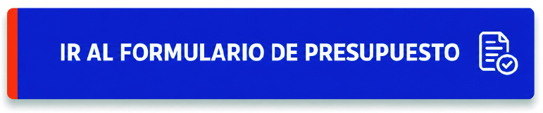 Botón gráfico azul para acceder al formulario de presupuesto de etiquetas adhesivas personalizadas de Imprenta Omega.