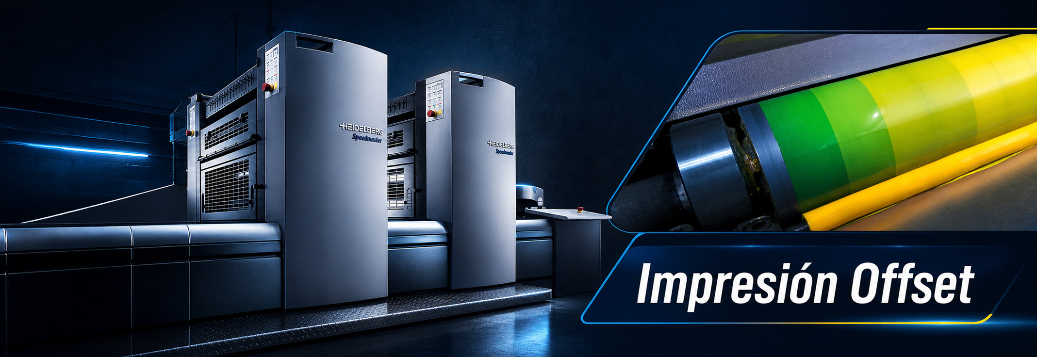 Servicio de impresión offset de Imprenta Omega para catálogos, revistas, libros, folletos, packaging y papelería comercial con alta calidad y precisión de color.